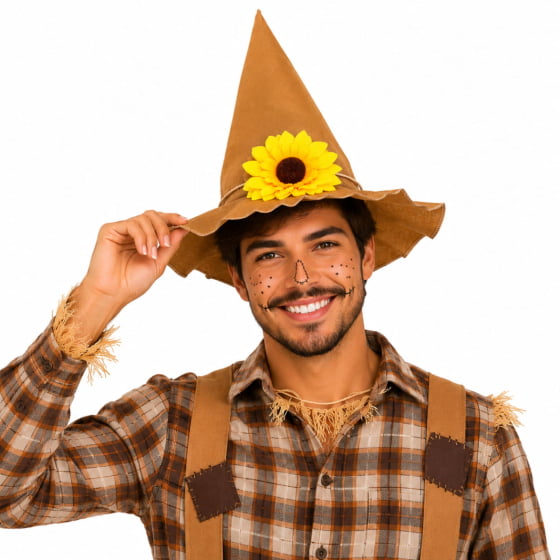 Acessório de Fantasia Chapéu Espantalho