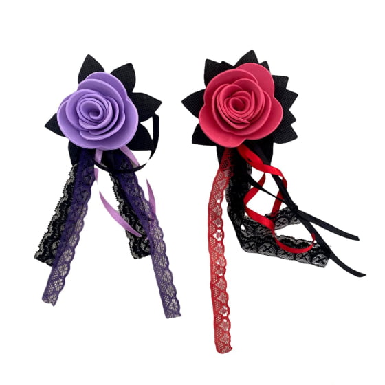 Broche Flor Halloween