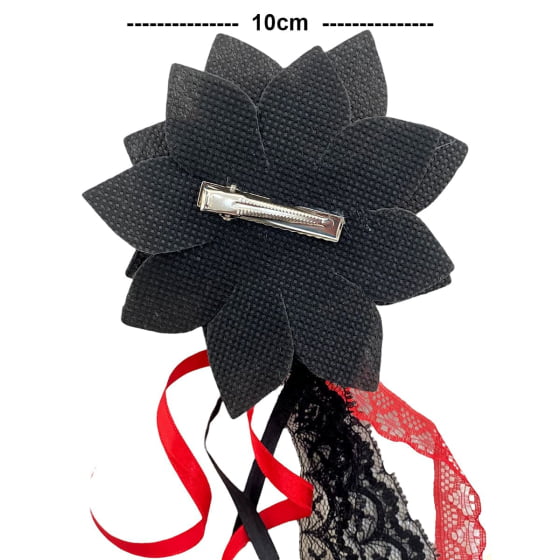 Broche Flor Halloween