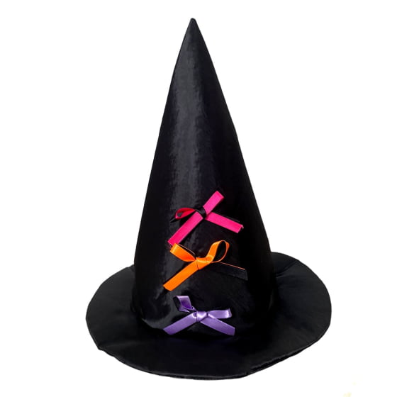 Chapéu de Bruxa com Lacinhos 