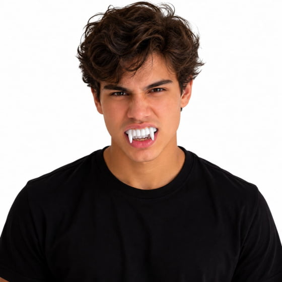 Dentadura Dupla Vampiro Makeup Teeth