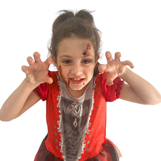 Fantasia Halloween Infantil Vampira