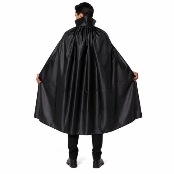 Kit Acessórios Fantasia Drácula Adulto Festa Halloween com 2 Itens