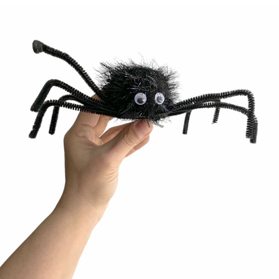 Presilha Tic Tac Acessório Aranha de Halloween