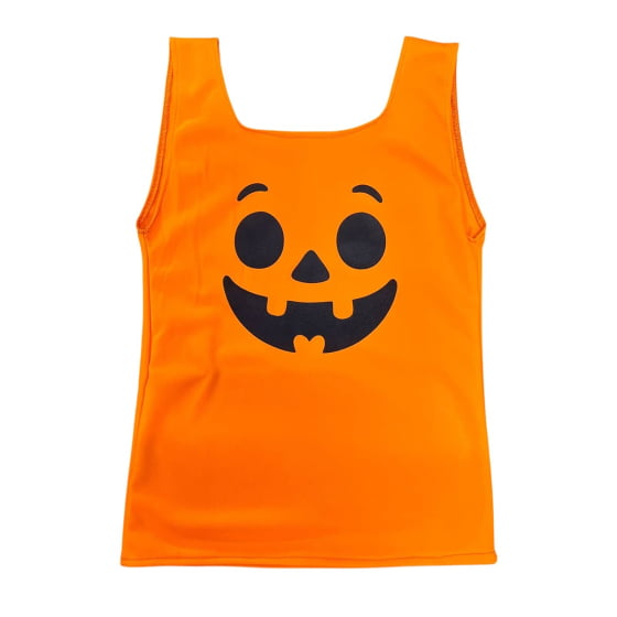 Regata Abóbora Halloween Infantil