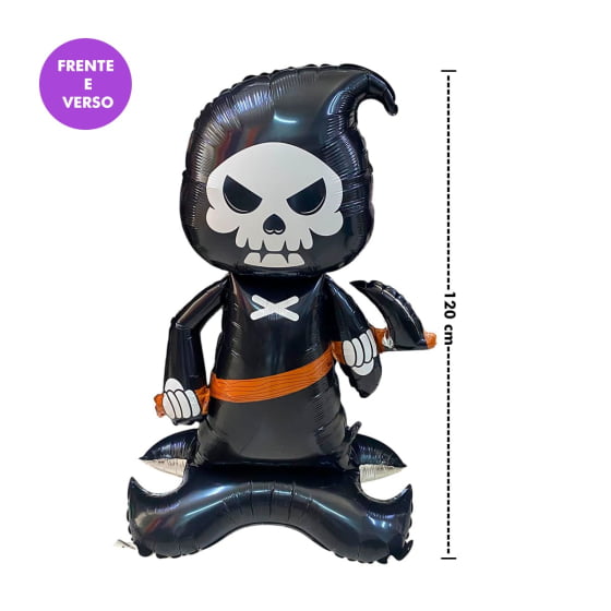 Balão Metalizado Gigante Halloween Escolha Modelo