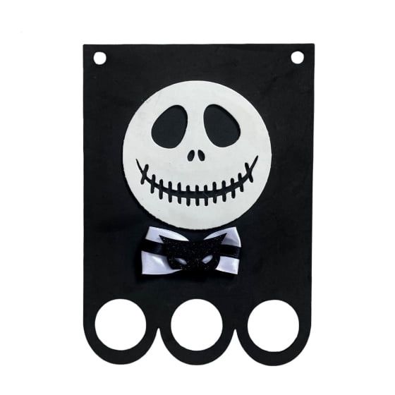 Bandeirinha Decorativa Jack Esqueleto