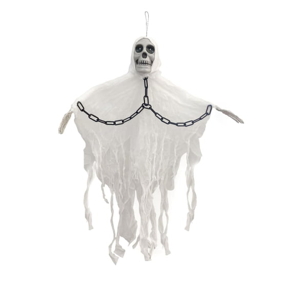 Enfeite Decorativo Assustador de Halloween Fantasma Caveira