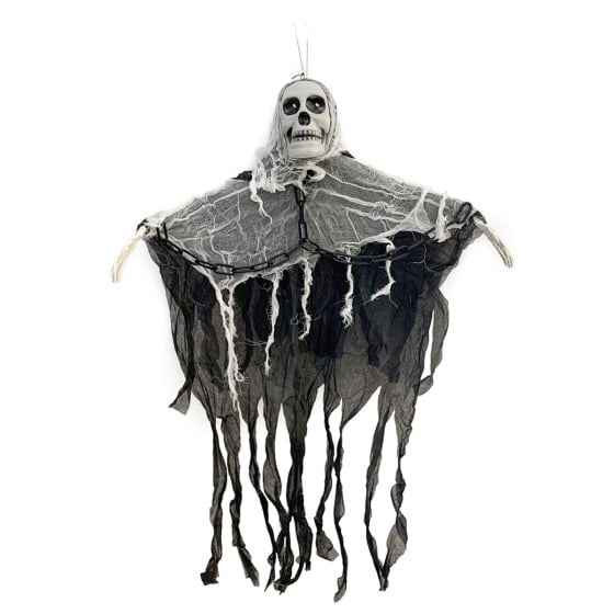 Enfeite Decorativo Assustador de Halloween Fantasma Caveira