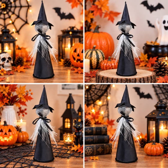 Enfeite Decorativo Bruxinha de Halloween