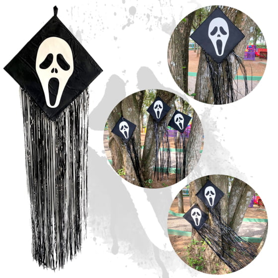 Enfeite Decorativo Pipa Fantasma Menino Halloween