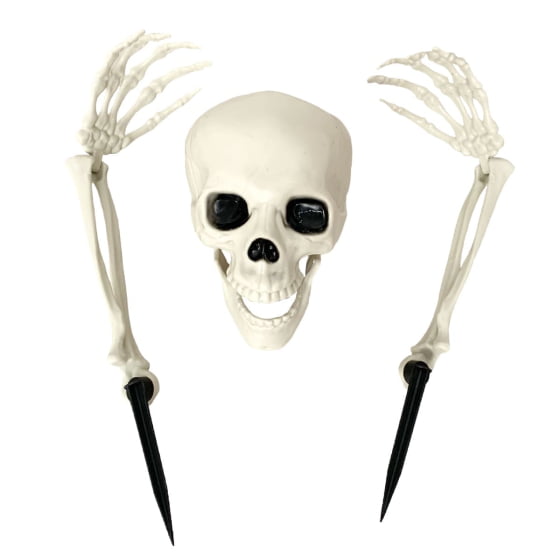 Enfeite Esqueleto de Jardim Decoração Halloween