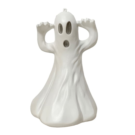 Enfeite Fantasma Plástico Decoração Halloween