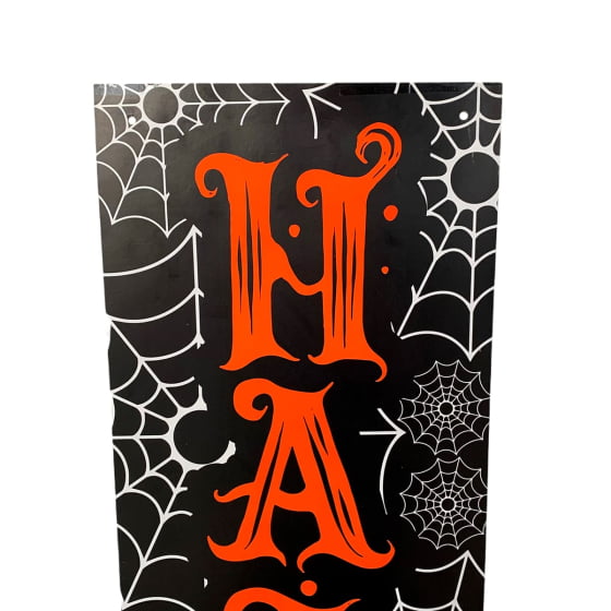Kit 2 Faixas Decorativas Com Franjas Decoração De Halloween