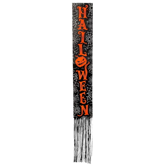 Kit 2 Faixas Decorativas Com Franjas Decoração De Halloween