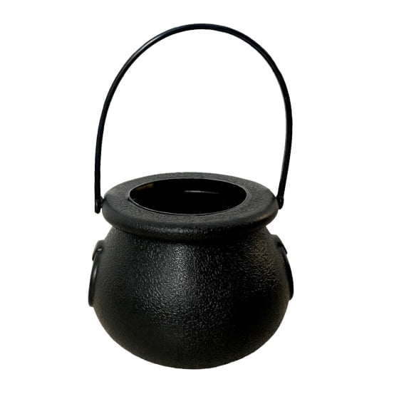 Mini Caldeirão de Bruxa Preto Unidade