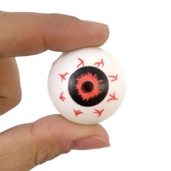 Mini Olhos Decoração de Halloween 6 Unidades