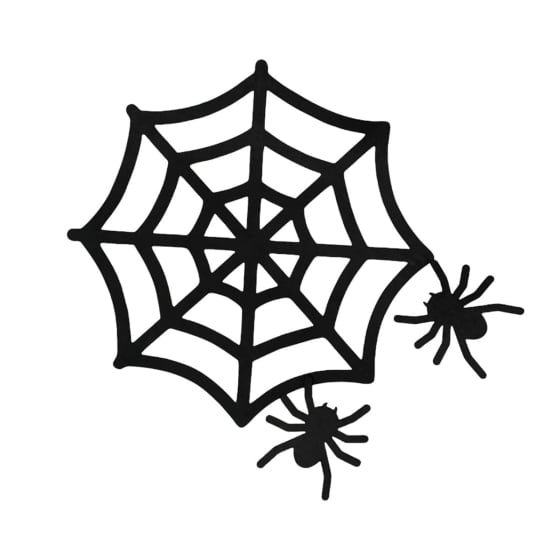 Teia de Aranha Grande Decorativa em EVA