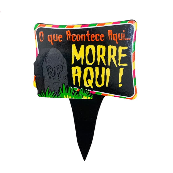 Topper Decorativo Halloween Neon Para Doces