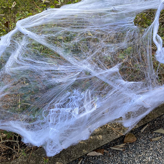 Kit Decoração de Halloween Aranha Teia de Aranha Fantasma
