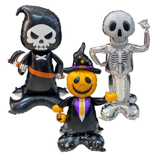 Balão Metalizado Gigante Halloween Escolha Modelo