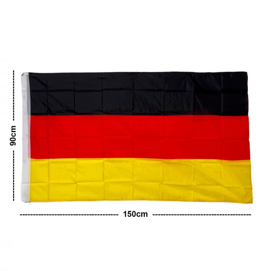 Bandeira Cores Alemanha Tecido 150x90 cm