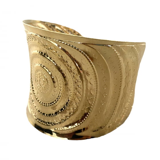 Bracelete Egípcia Dourado Modelo 2