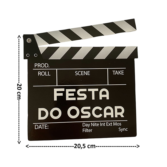 Claquete Festa do Oscar - 2 unidades