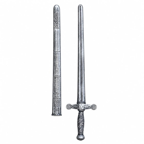 Espada Medieval Metalizada Cosplay para Fantasias
