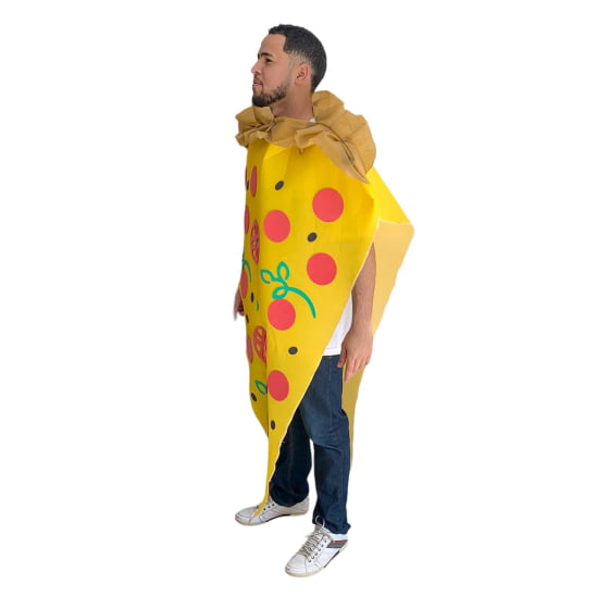 Fantasia Divertida Pizza Adulto Cosplay