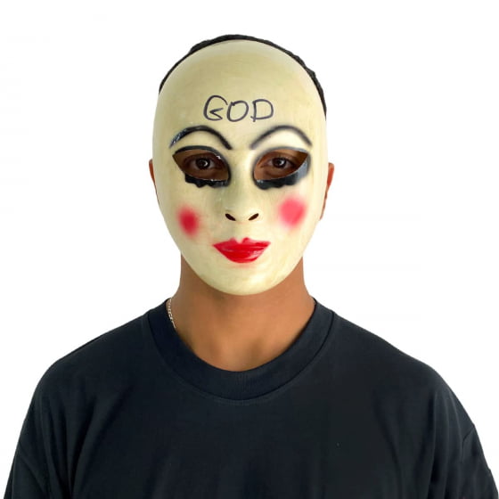 Máscara Halloween GOD