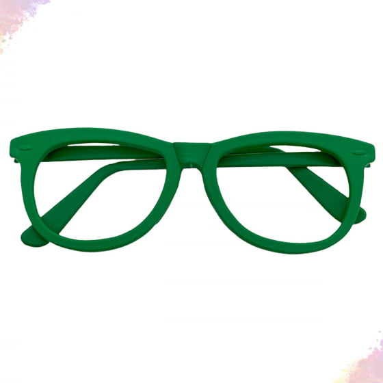 Óculos Nerd sem Lentes Verde