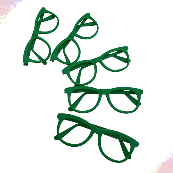 Óculos Nerd sem Lentes Verde
