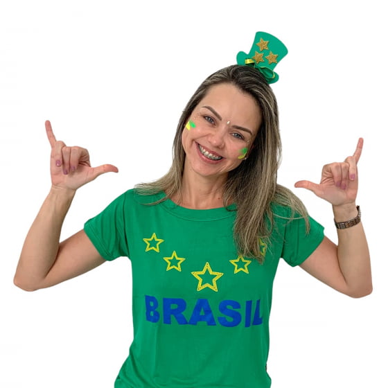 Tiara Cartolinha Brasil