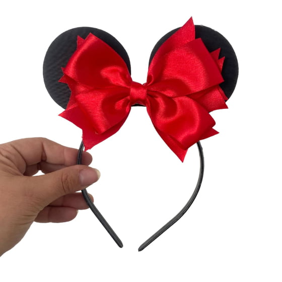 Tiara Ratinha Laço Boutique Ref. 251