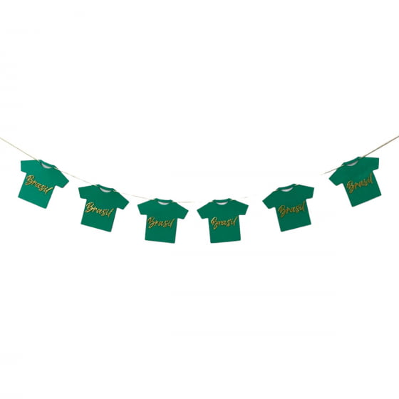 Varal de Camisetas Brasil