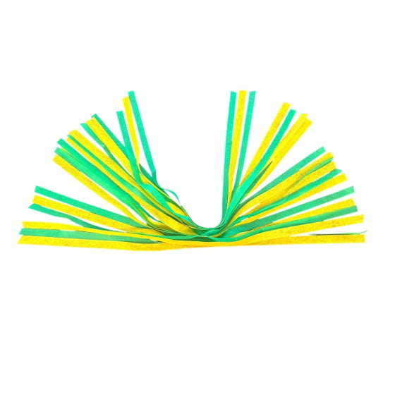 Fitinhas Decorativas em TNT Cores do Brasil