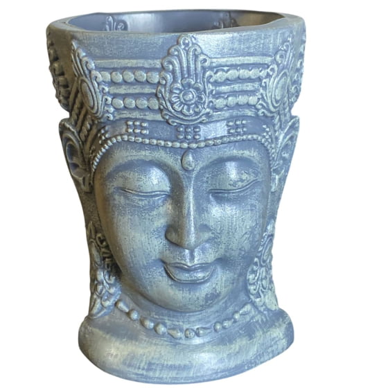 Cachepot Decorativo de Plástico Grande Buda