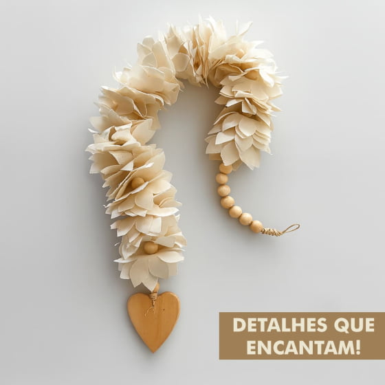 Enfeite Colar Decorativo de Mesa ou Parede Escolha o Modelo