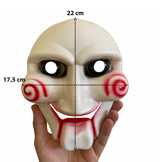Máscara Jogos Mortais Plástico Rígido