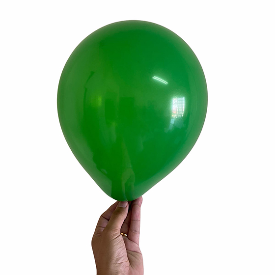 Balão Festball Liso Verde Escuro 9'' Polegadas - 50 unidades