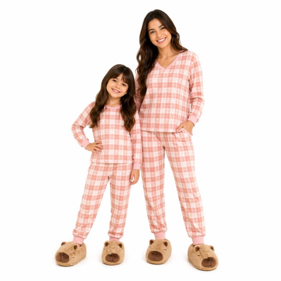 Pantufa de Pelúcia Capivara Infantil