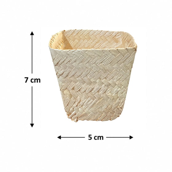 Cachepot de Palha Decorativo Junino