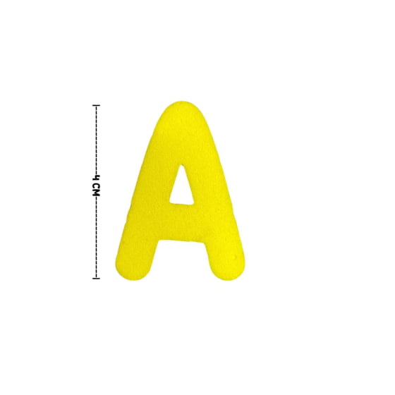 Alfabeto Mini Letras EVA c/36 Letrinhas