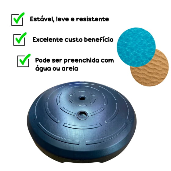 Base de Plástico para Wind Banner Promocional