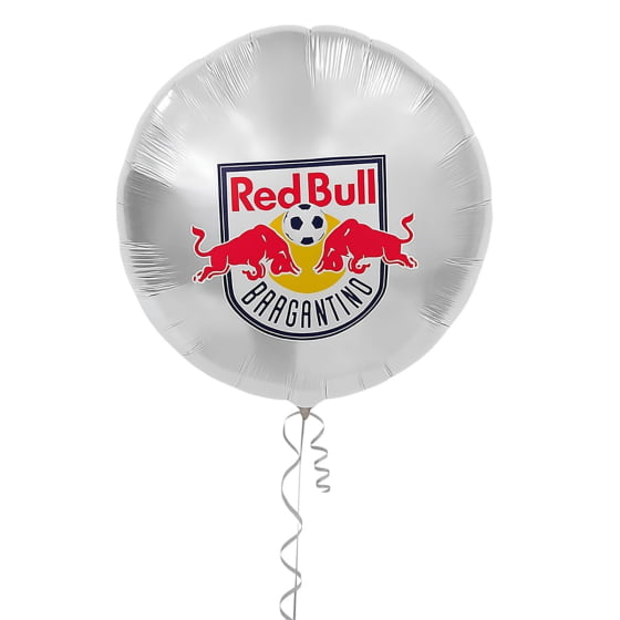 Balão Metalizado Redondo Red Bull Bragantino